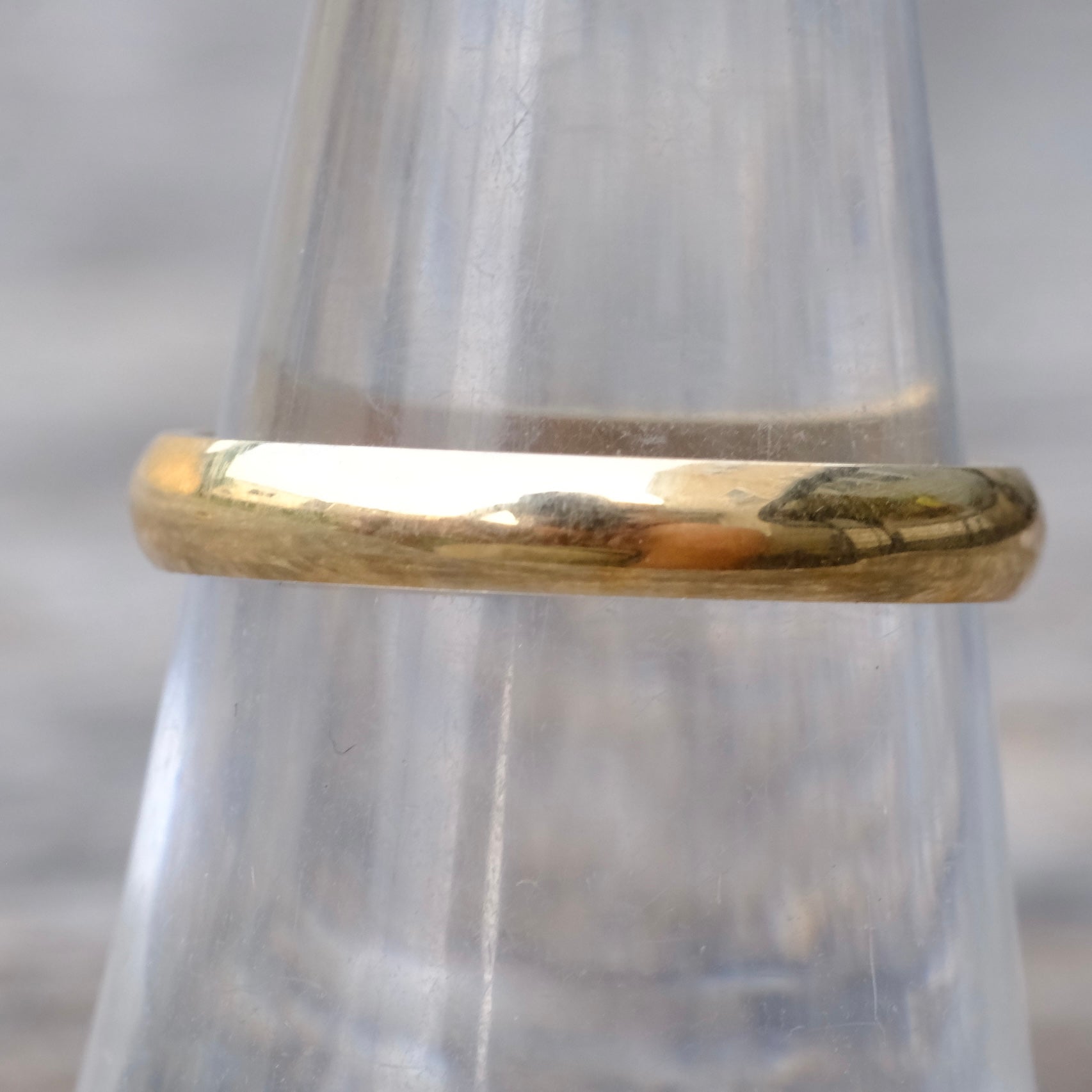 Vintage 14K Gold Band Ring 7