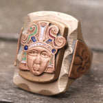 Vintage 1950’s Mexican Biker Ring 8.5