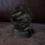 Vintage Brass Lucky Horse Ashtray