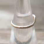 Vintage Sterling Inlay Band 6.75