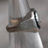 Vintage Sterling Signet Ring 4.5