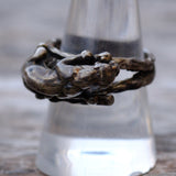 Vintage Sterling Panther Ring 9