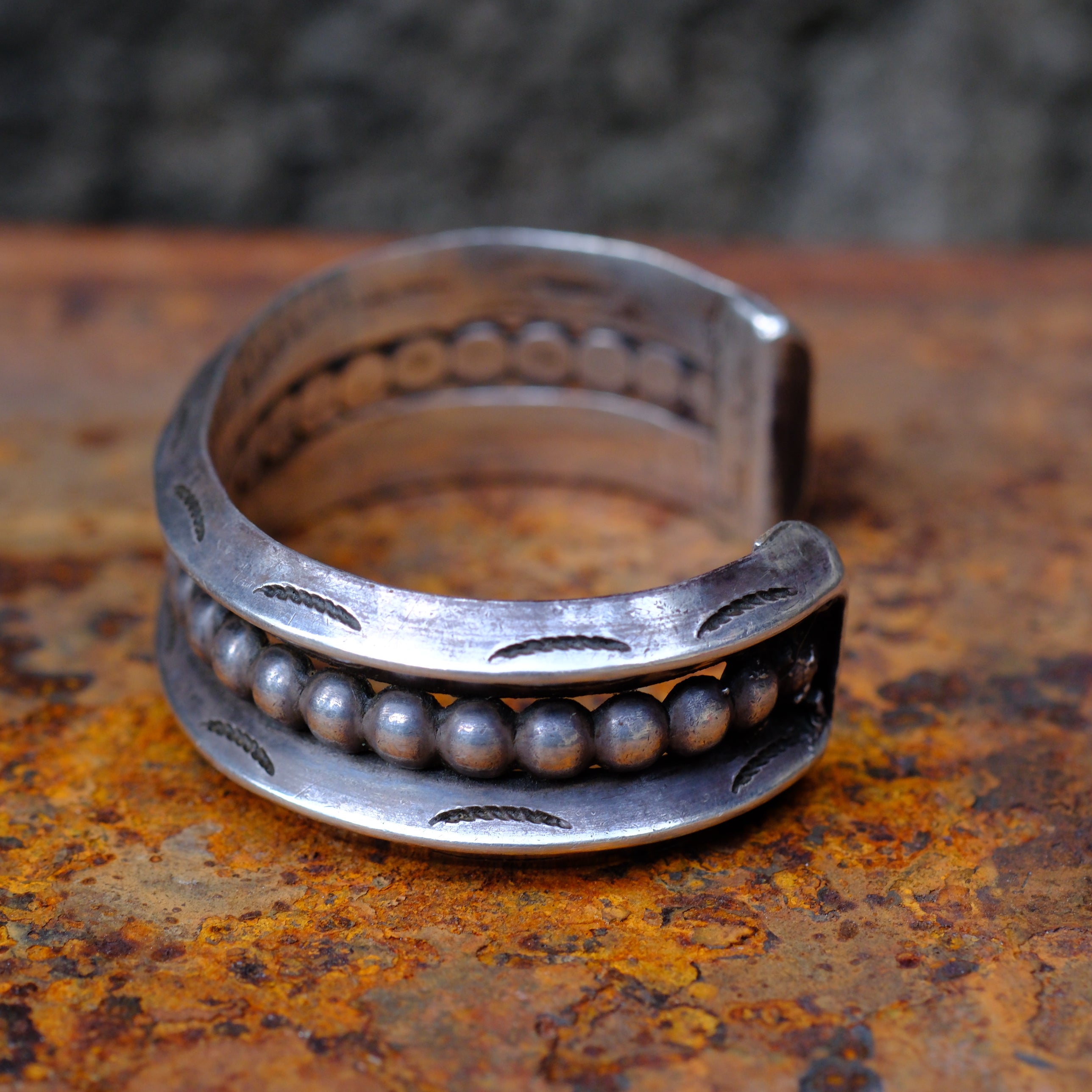 1930's Ingot Sterling Heavy Cuff