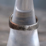 Vintage Sterling Silver Modernist Ring 7.5