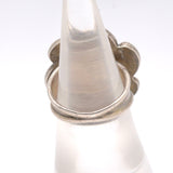 Vintage Sterling Turquoise Florette Ring 6