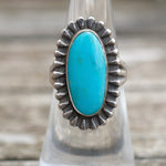 Vintage Sterling Turquoise Ring 6