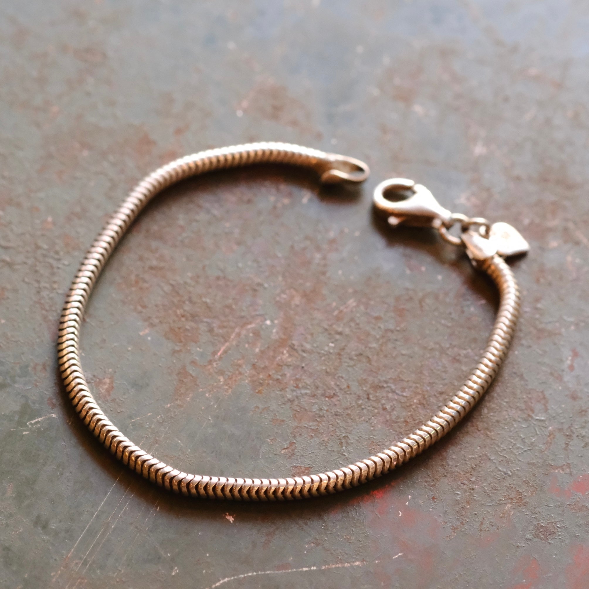 Vintage Sterling Snake Chain Bracelet