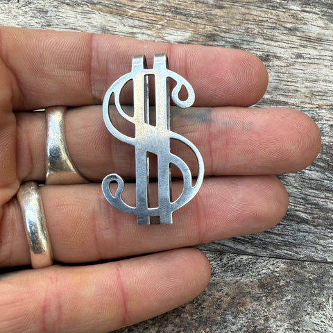 Vintage Sterling Silver Money Clip