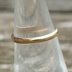 14K Yellow Gold Band Ring Size 6.5