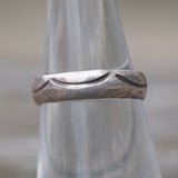 Vintage Sterling Silver Stamped Band 5.5