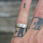 Vintage Sterling Silver Band 5.5
