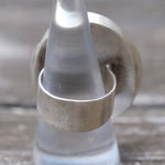 Vintage Sterling Multistone Inlay Ring 9