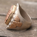 Vintage 1950’s Mexican Biker Ring 8.5