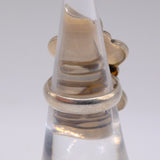 Vintage Sterling Agate Ring 5.75