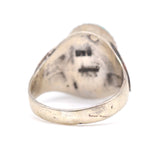 Vintage Sterling Turquoise Ring 9.5