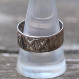 Vintage Sterling Silver Handmade Band 9.25