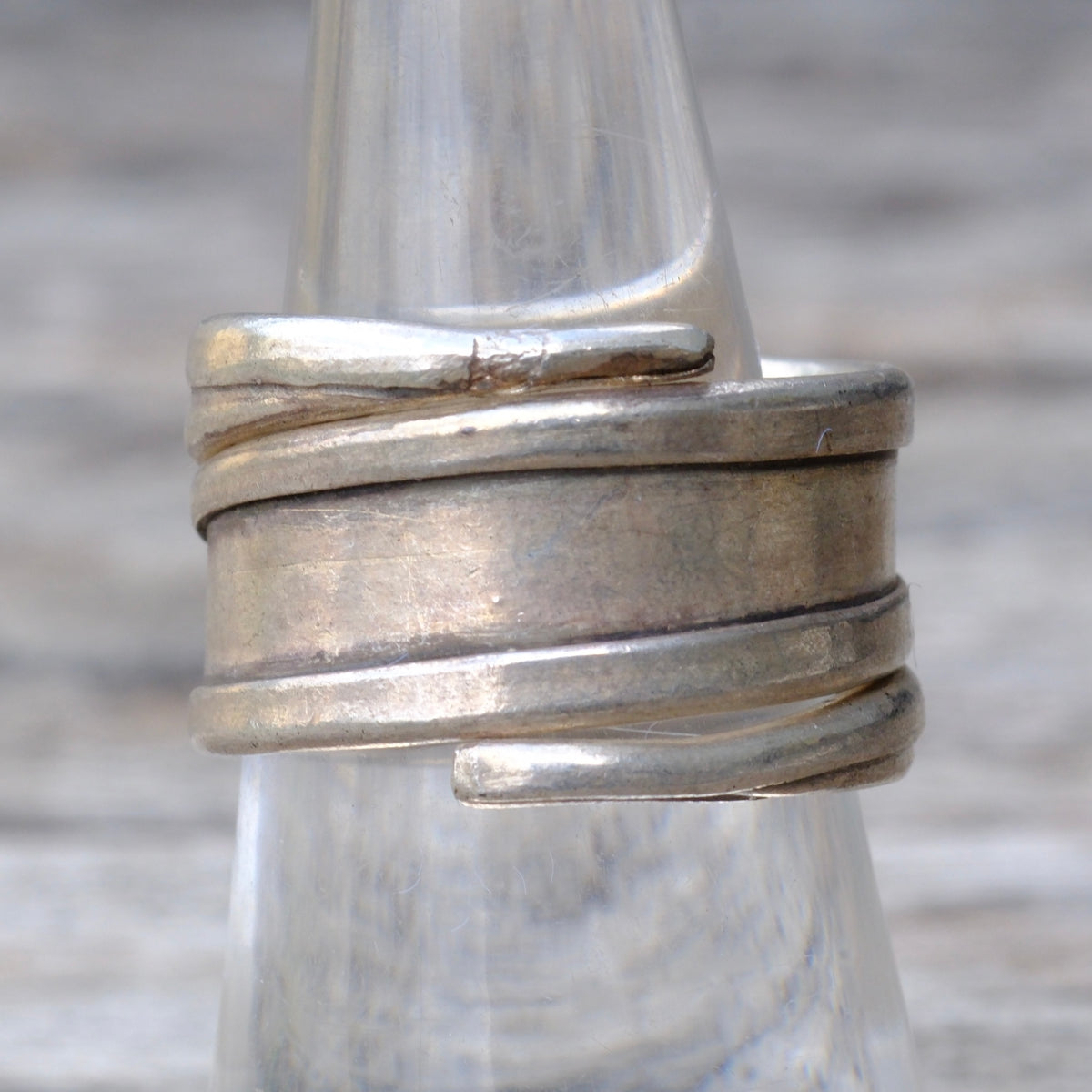 Vintage Sterling Silver Band Ring 7