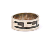 Vintage Sterling Southwestern Band Ring 7.25