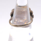 Vintage Sterling Zuni Sun Face Turquoise Ring 5.75