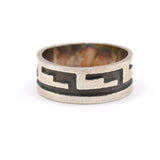 Vintage Sterling Southwestern Band Ring 7.25