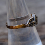 Vintage Sterling Marcasite Band Ring 8