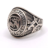 Vintage Sterling Air Force Ring 8