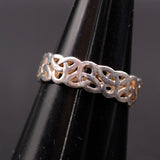 Vintage Sterling Silver Band 7