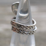 Vintage Sterling Silver Snake RIng 4