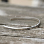 Vintage Sterling Silver Stamped Cuff