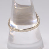 Vintage Sterling Turquoise Stamped Band Ring 9.25