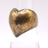 Vintage Sterling Silver Heart Ring 5.75