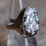 Vintage Sterling Wild Horse Ring 7.5