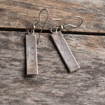 Vintage Sterling S Skeets Earrings