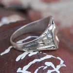 Vintage Sterling Silver Horseshoe Ring 9.25