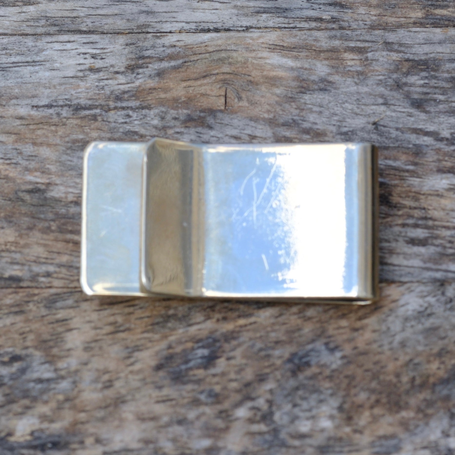 Vintage Turquoise Feather Money Clip