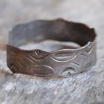 Vintage Sterling Silver Stamped Cuff