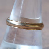 Vintage 14K Gold Band Ring 10