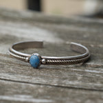 Vintage Sterling Sodalite Cuff