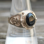 Vintage Sterling Anchor Ring 9.75