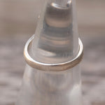 Vintage Sterling Petrified Wood Ring 5.25