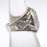 Vintage Sterling Air Force Ring 8
