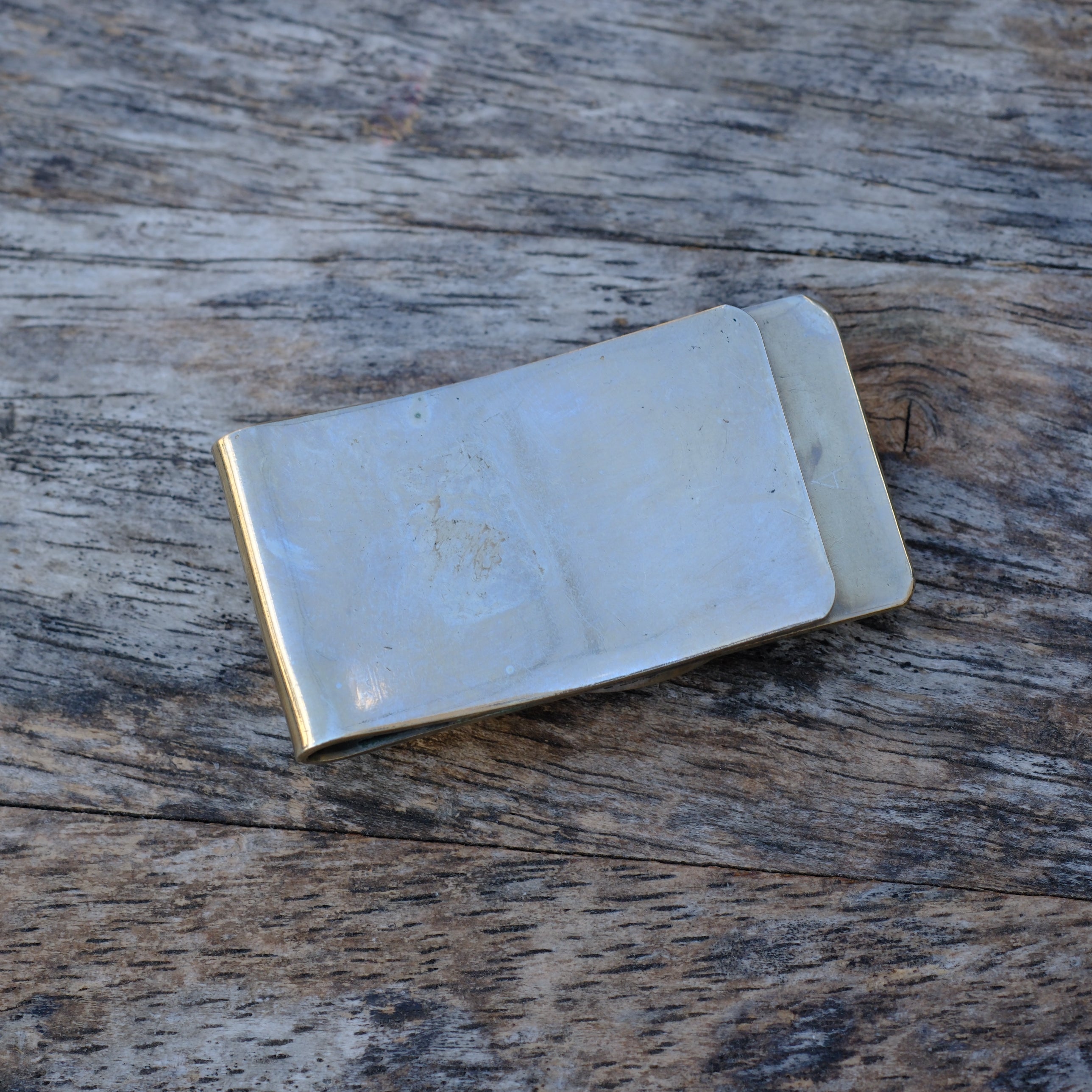 Vintage Turquoise and Coral Feather Money Clip