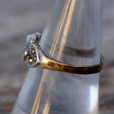 Vintage Sterling Marcasite Band Ring 8