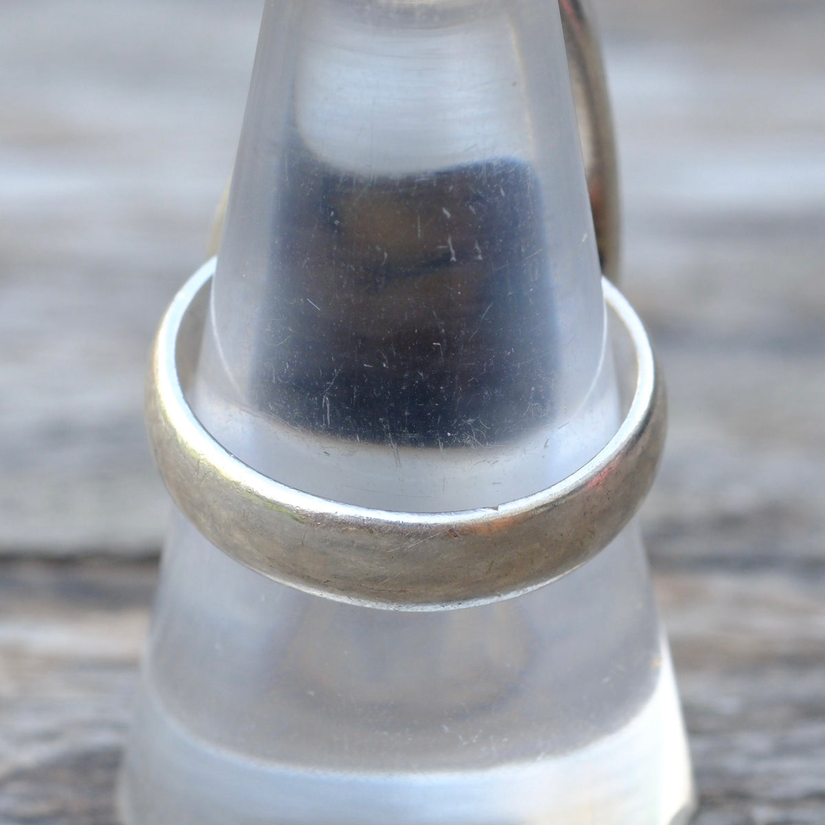 Vintage Sterling Jasper Ring 9