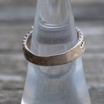 Vintage Sterling Silver Band 6.75