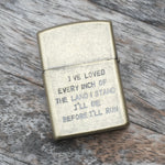 Vintage Vietnam Zippo Bootleg Lighter