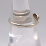 Vintage Sterling Turquoise Feather Band 6