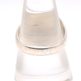 Vintage Sterling Blue Abalone Crossed Arrows Stamped Ring 9.75