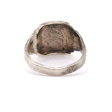 Vintage Sterling Army Signet Ring 10