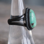 Vintage Sterling Turquoise RIng 6